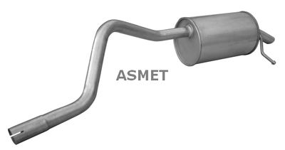Rear Muffler ASMET 10.147