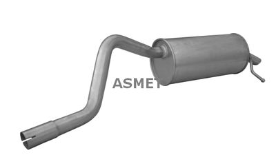 Rear Muffler ASMET 10.149