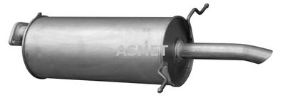 Rear Muffler ASMET 11.007