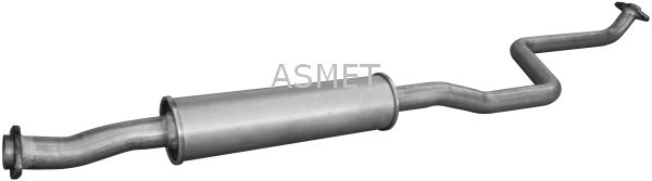 ASMET 11.023 Centre Muffler