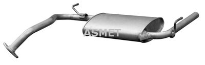 Rear Muffler ASMET 11.036
