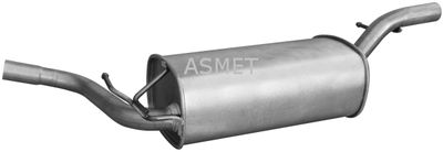 Centre Muffler ASMET 11.039