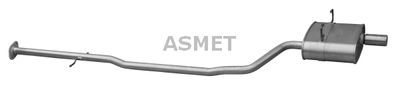 Rear Muffler ASMET 12.019