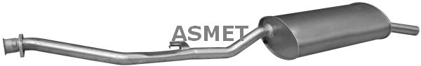 ASMET 12.021 Rear Muffler