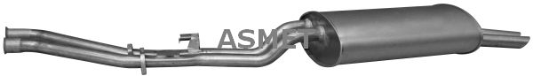 ASMET 12.023 Rear Muffler