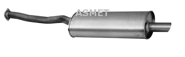 ASMET 12.035 Rear Muffler
