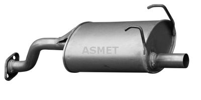Rear Muffler ASMET 13.008