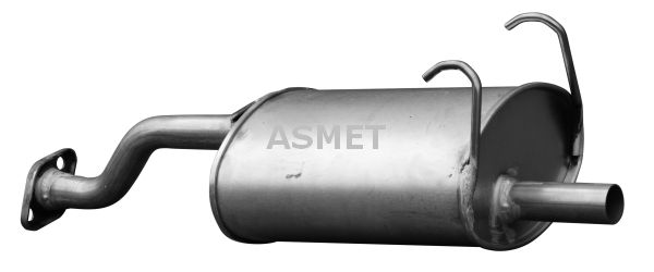 ASMET 13.017 Rear Muffler