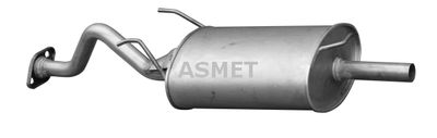Rear Muffler ASMET 13.022