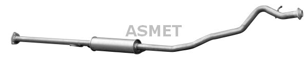 ASMET 13.026 Centre Muffler