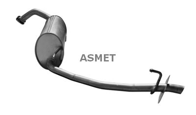 Rear Muffler ASMET 13.038