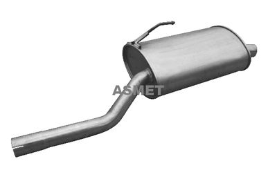 Rear Muffler ASMET 13.046