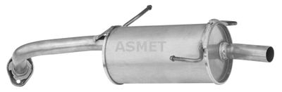Rear Muffler ASMET 14.013