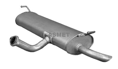 Rear Muffler ASMET 14.067