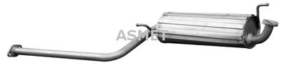 Rear Muffler ASMET 15.013
