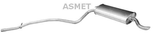 ASMET 16.022 Rear Muffler