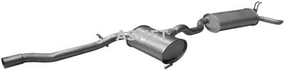 Rear Muffler ASMET 16.025