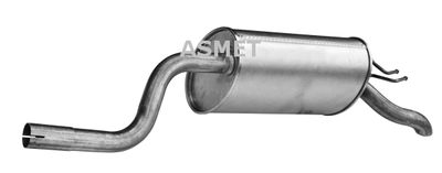 Rear Muffler ASMET 16.043