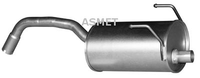 Rear Muffler ASMET 16.059
