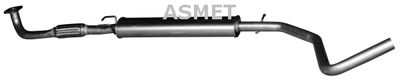 Centre Muffler ASMET 16.064