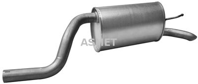 Rear Muffler ASMET 16.081