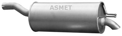Rear Muffler ASMET 16.082