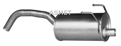 Rear Muffler ASMET 16.090