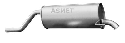 Rear Muffler ASMET 16.099