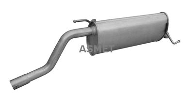 Rear Muffler ASMET 16.108