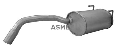 Rear Muffler ASMET 16.110