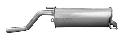 Rear Muffler ASMET 16.111