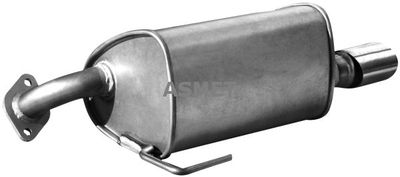 Rear Muffler ASMET 17.001