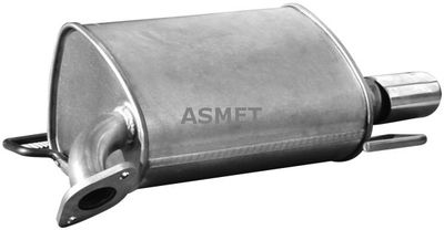 Rear Muffler ASMET 17.002