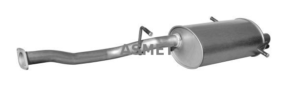 ASMET 17.003 Rear Muffler