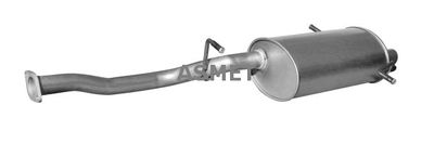 Rear Muffler ASMET 17.003