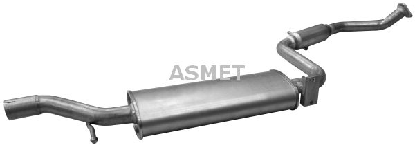 ASMET 18.009 Centre Muffler