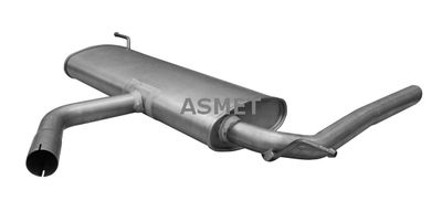 Rear Muffler ASMET 19.020
