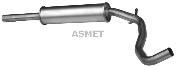 ASMET 19.025 Centre Muffler