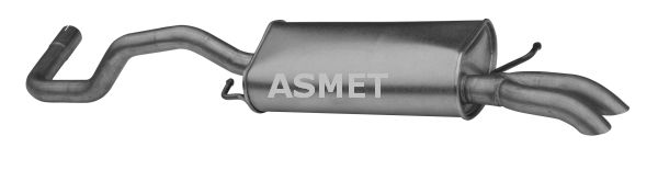 ASMET 19.027 Rear Muffler
