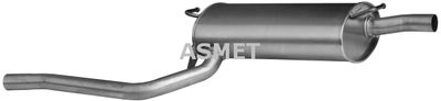 Rear Muffler ASMET 20.019