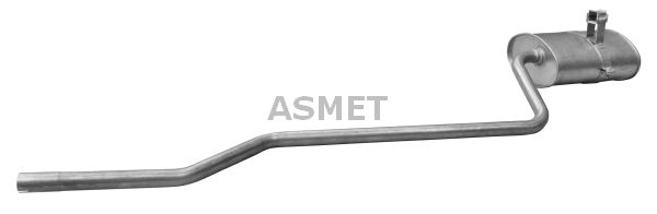 ASMET 20.031 Rear Muffler