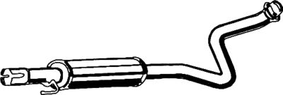 Centre Muffler ASMET 20.038