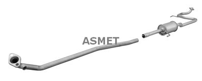 Centre Muffler ASMET 20.042
