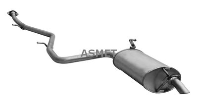 Rear Muffler ASMET 20.048