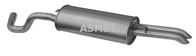 Rear Muffler ASMET 21.027