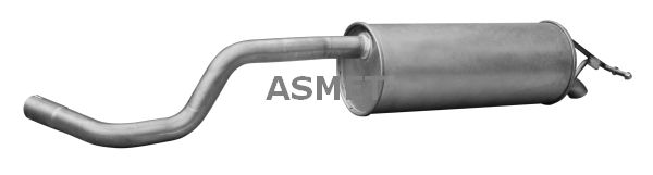 ASMET 21.035 Rear Muffler