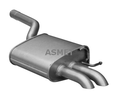 Rear Muffler ASMET 21.039
