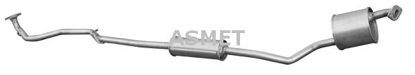ASMET 22.009 Centre Muffler