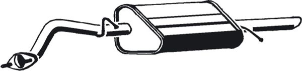 ASMET 24.020 Rear Muffler