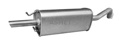 Rear Muffler ASMET 24.023